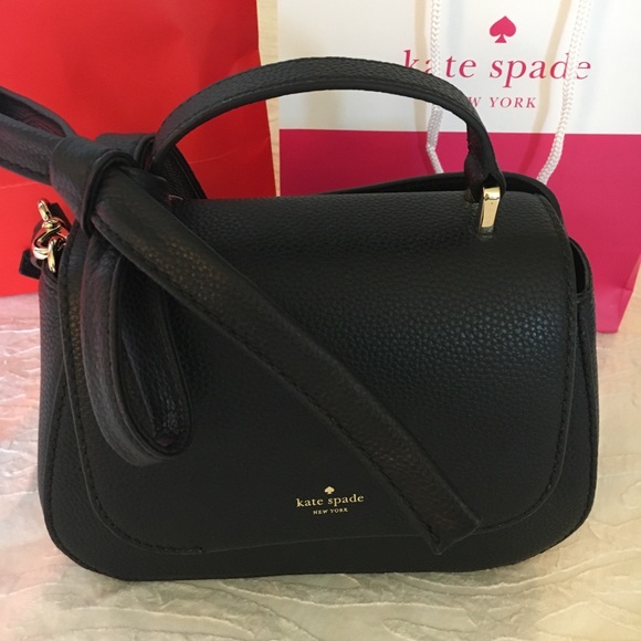 kate spade Handbags - Authentic Kate Spade ♠️ Black Mini winny Bag NWT